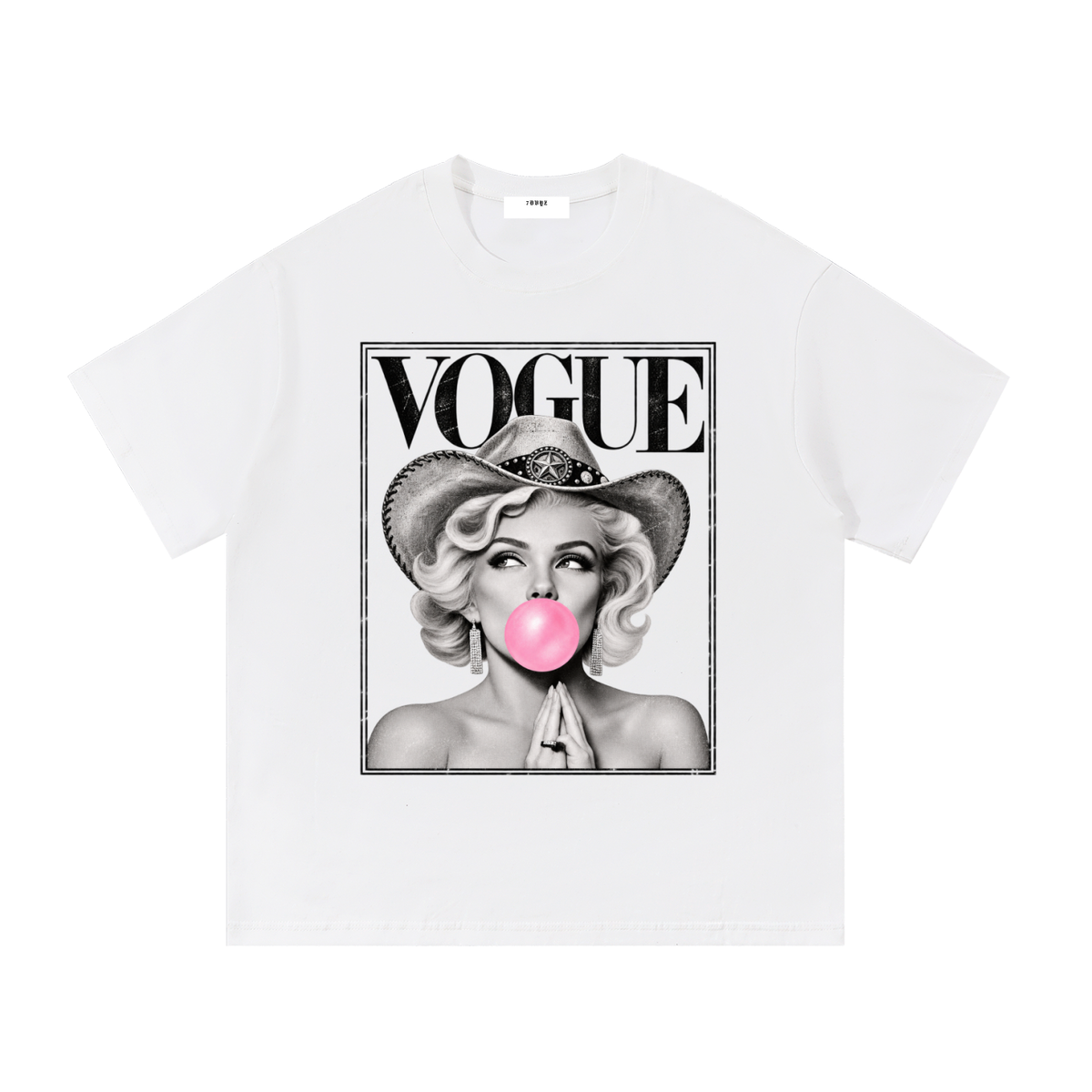 Cowgirl Monroe Essential Cotton T-Shirt