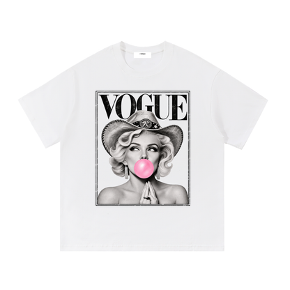 Cowgirl Monroe Essential Cotton T-Shirt