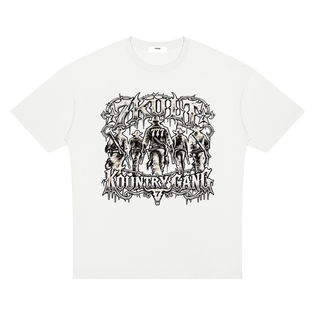 7KULT GANG Drop Shoulder T-Shirt