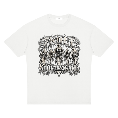 7KULT GANG Drop Shoulder T-Shirt