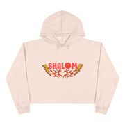 Shalom Crop Hoodie