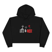 Died and Rose Crop Hoodie