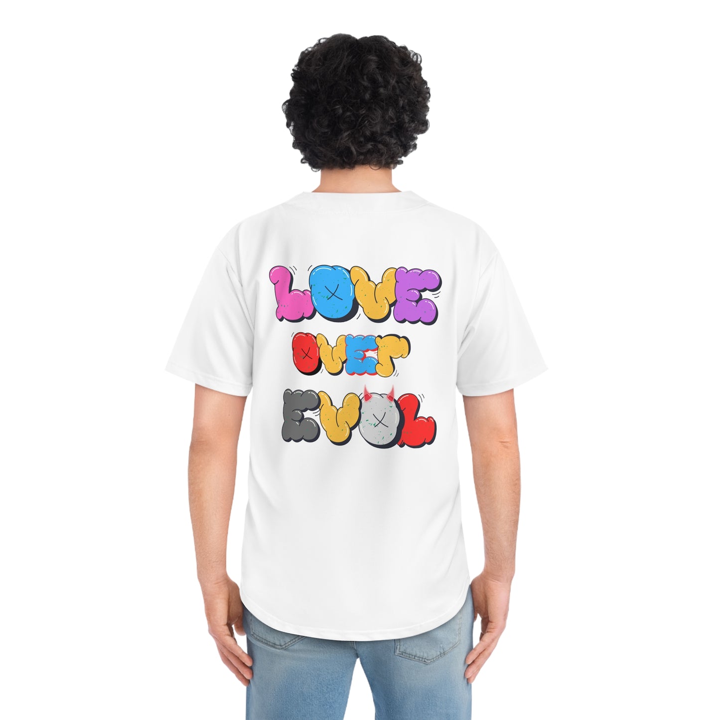 LOVE OVER EVOL BASEBALL JERSEY