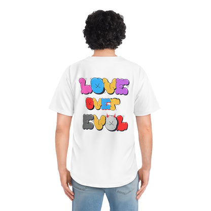 LOVE OVER EVOL BASEBALL JERSEY