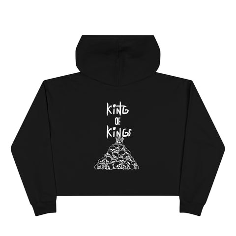 King of Kings Crop Hoodie