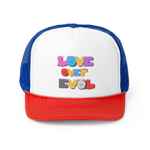 Love Over Evol Trucker Cap