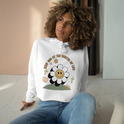 Keep God At The Center Crop Hoodie