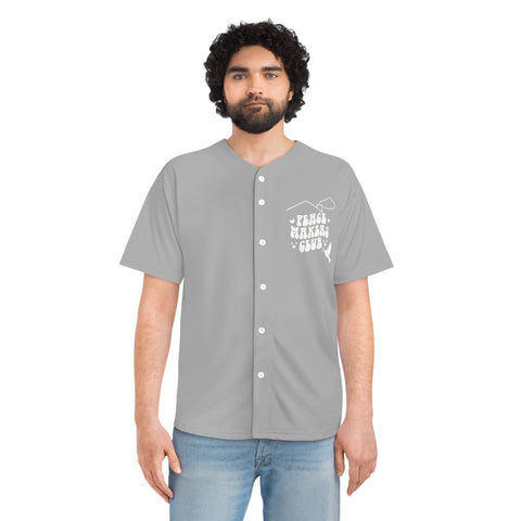 Peace Makers Club Baseball Jersey (Poly Matching Set)