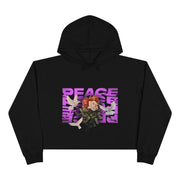 Peace Crop Hoodie