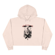 Bringing The Cross Over Crop Hoodie