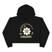 Keep God At The Center Crop Hoodie