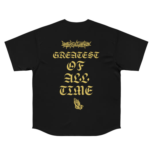 GREATEST OF ALL TIME BASEBALL JERSEY (Poly Matching Set)