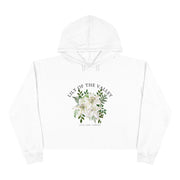Lily of The Valley Crop Hoodie