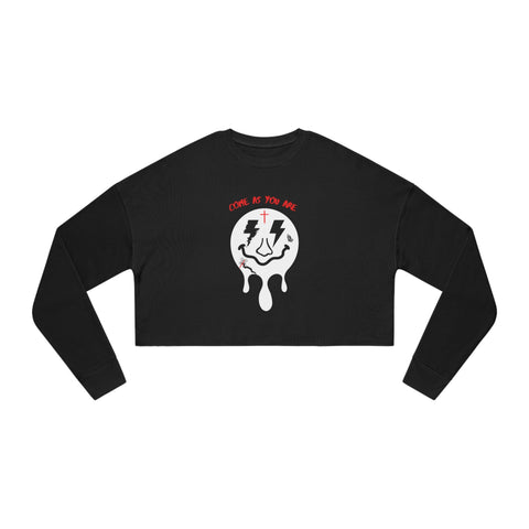 Come As You Are Cropped Crewneck