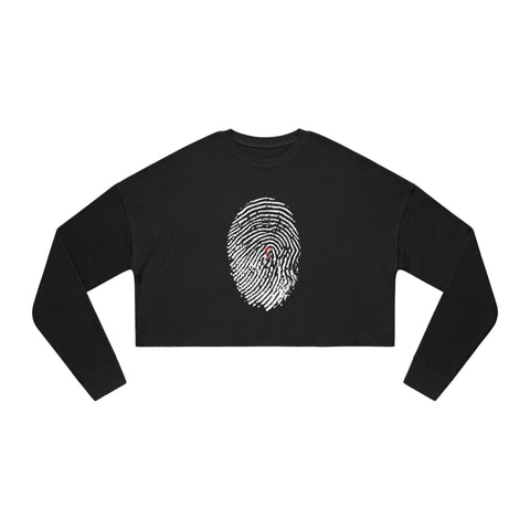 Chosen Print Cropped Crewneck