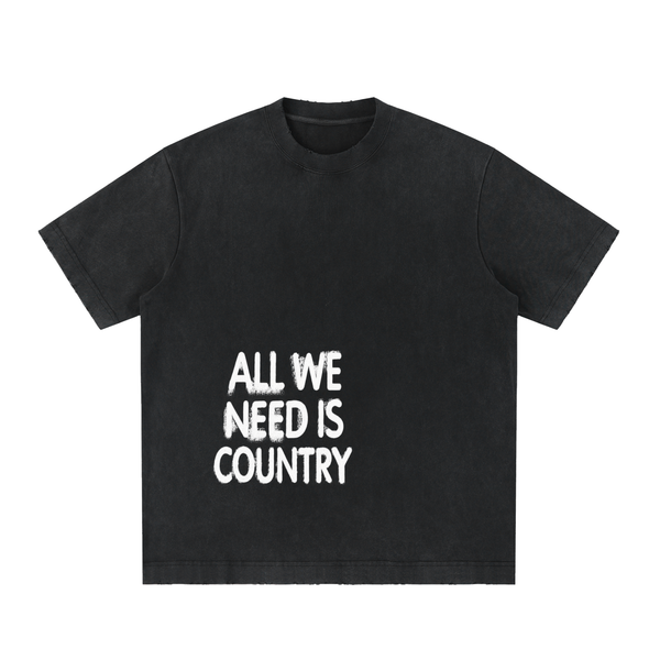 All We Need Is Country Vintage T-Shirt