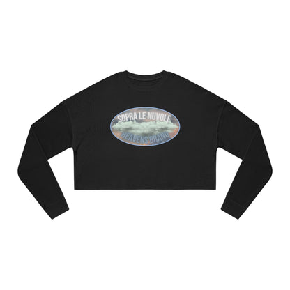 Clouds Above Cropped Crewneck
