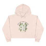 Lily of The Valley Crop Hoodie