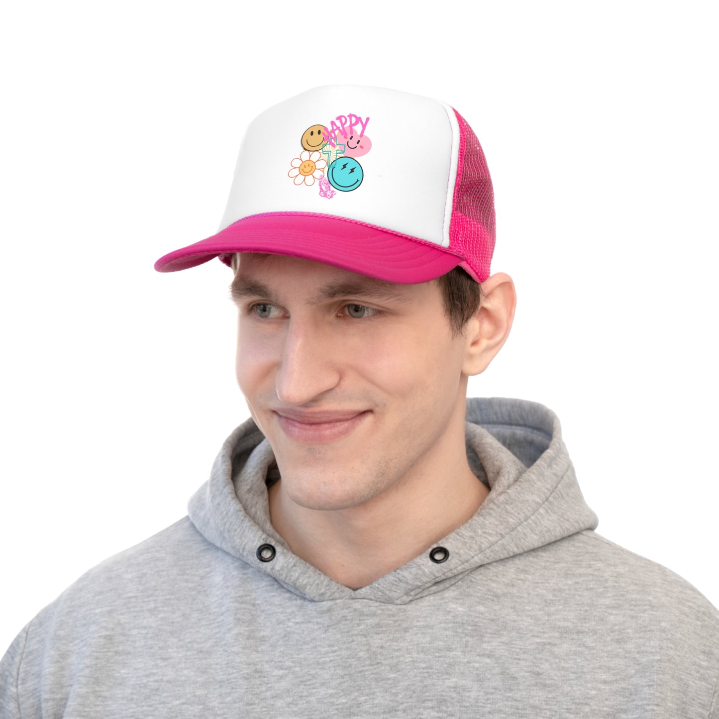 Happy Trucker Cap
