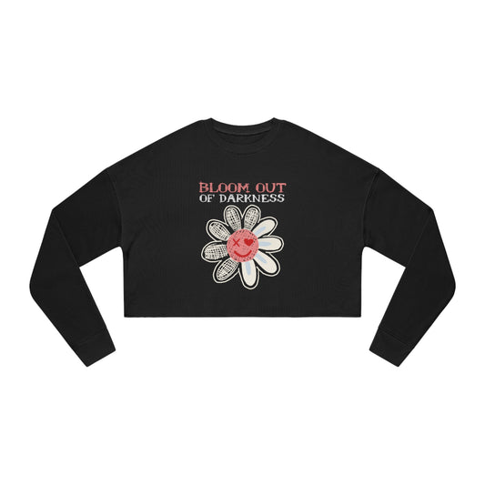 Bloom out of Darkness Cropped Crewneck
