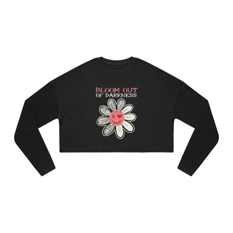 Bloom out of Darkness Cropped Crewneck