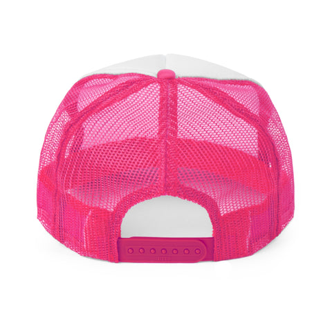 Pink Saint Valley Trucker Cap