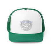 Yahweh Created The World Trucker Cap