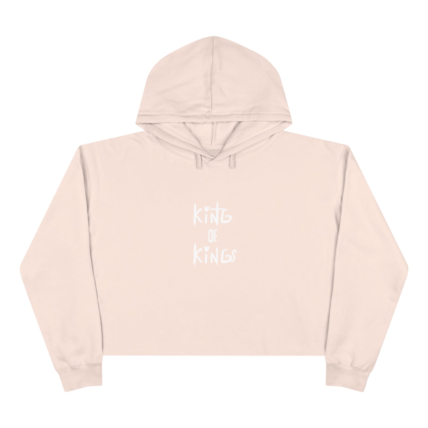 King of Kings Crop Hoodie