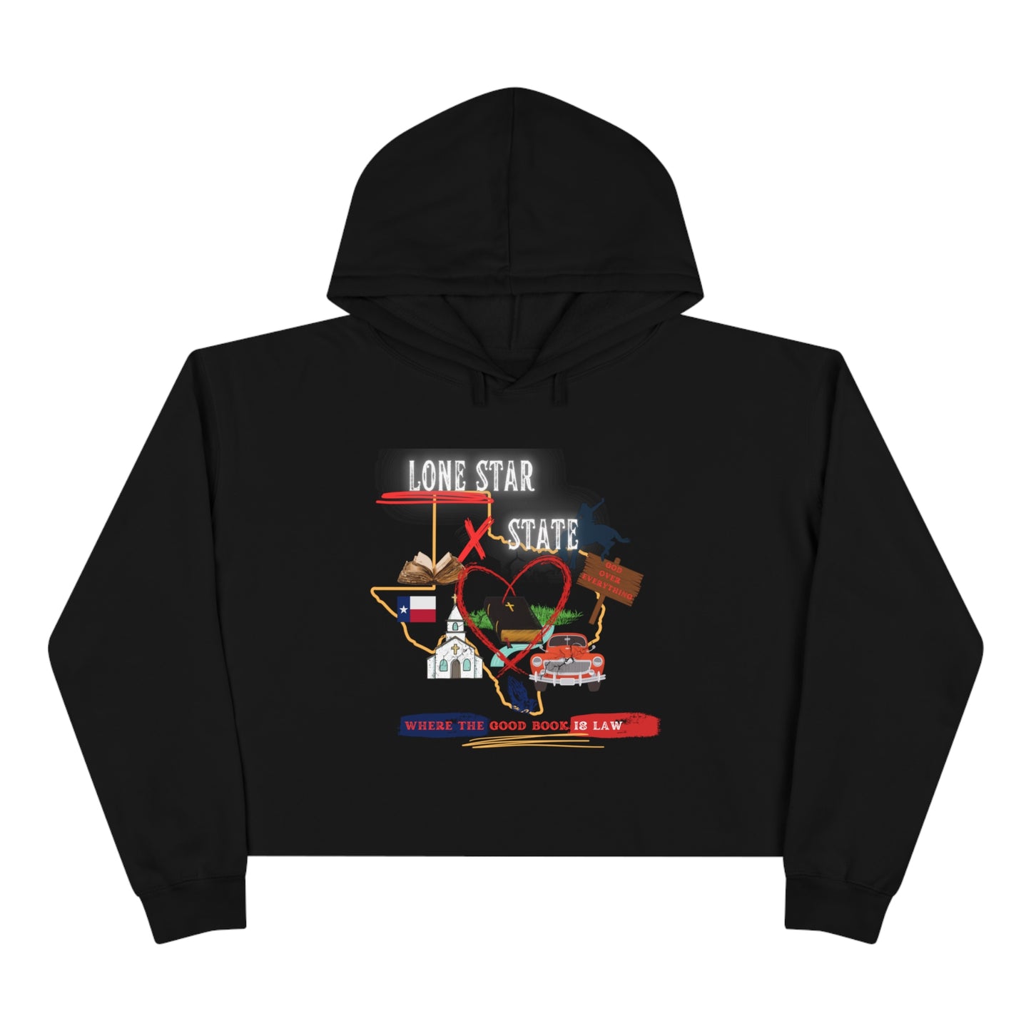 Lone Star State Crop Hoodie