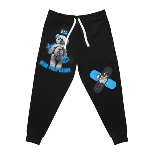 Bear Your Cross Joggers (Poly Matching Set)