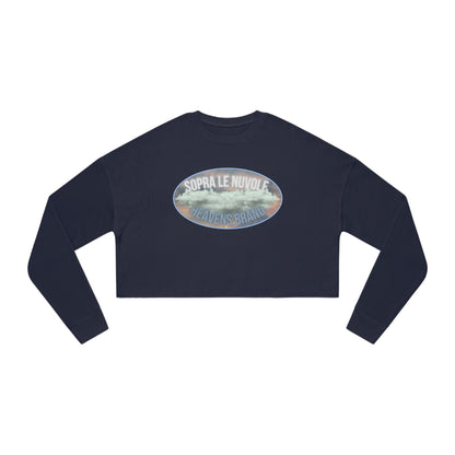 Clouds Above Cropped Crewneck