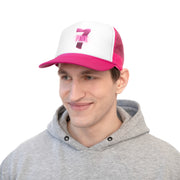 Pink Saint Valley Trucker Cap