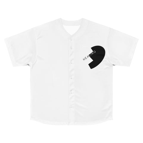 Healing Heart Baseball Jersey (Poly Matching Set)