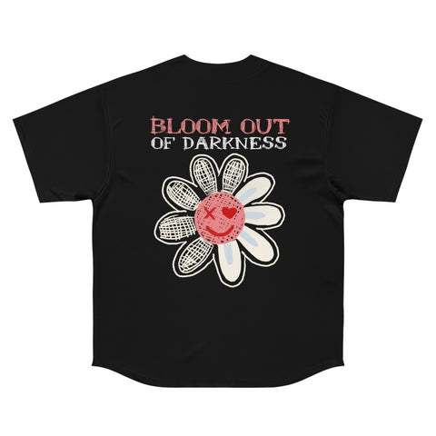 BLOOM OUT OF DARKNESS BASEBALL JERSEY