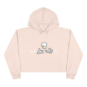 Death or Life Crop Hoodie