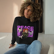 Peace Crop Hoodie