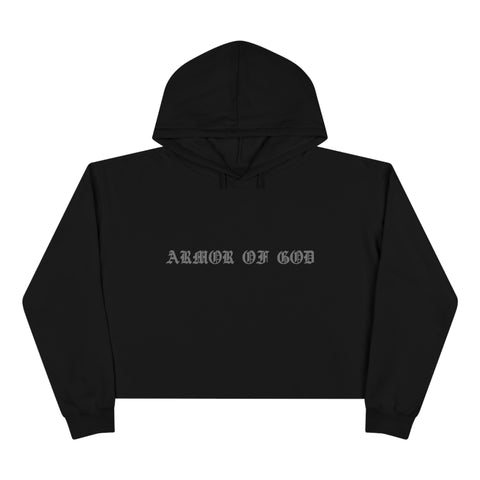 Armor of God Crop Hoodie