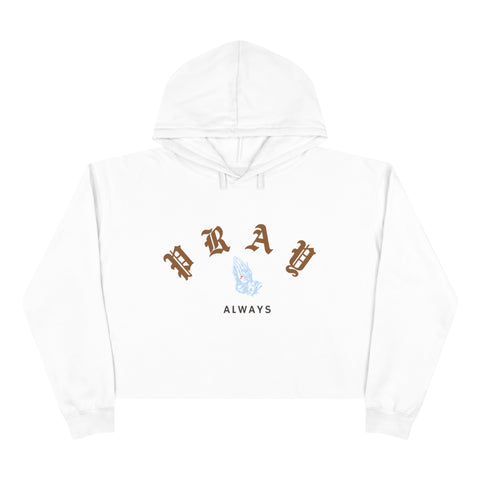 Pray Always Crop Hoodie