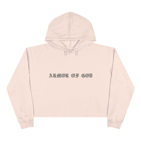 Armor of God Crop Hoodie