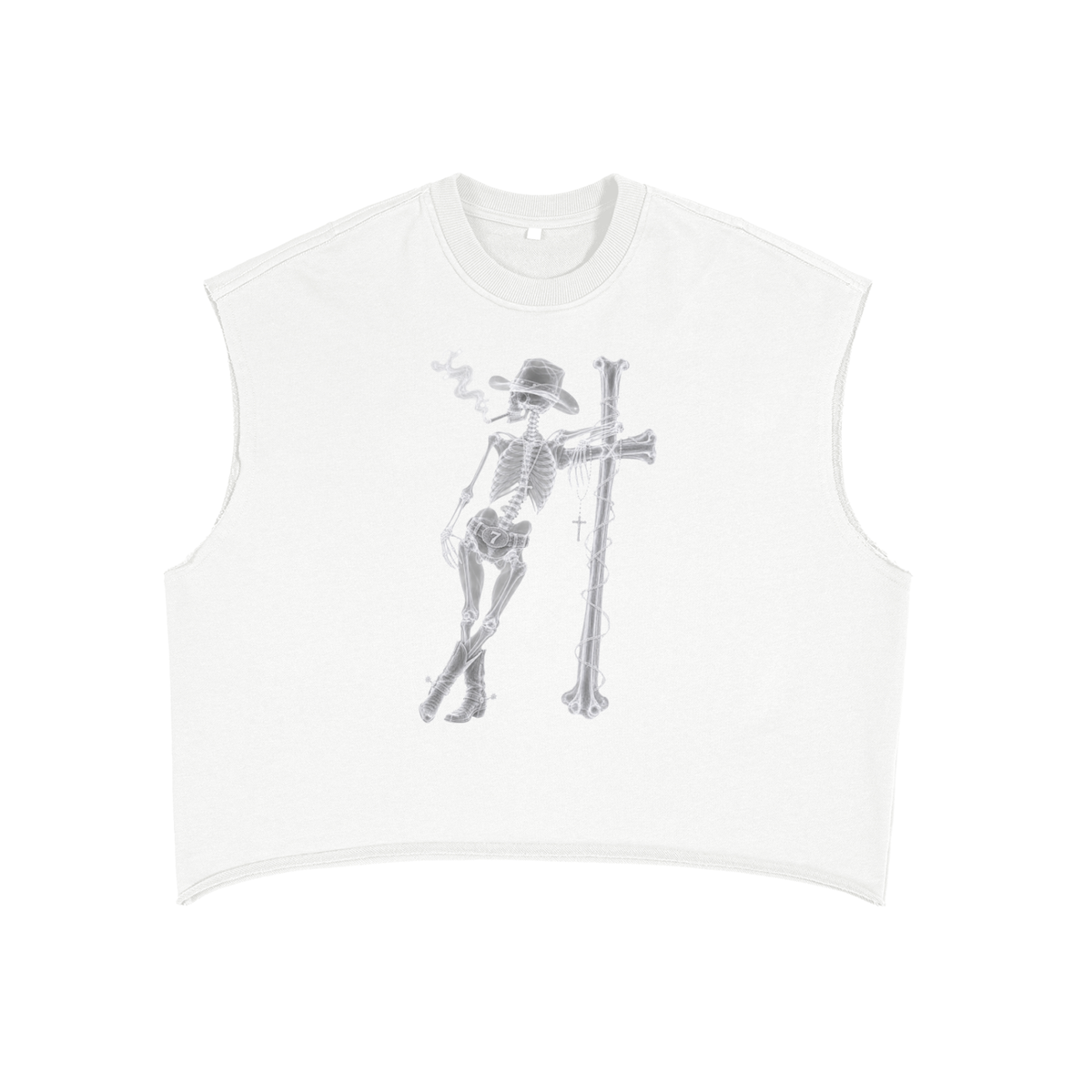 Skeleton Cowboy Tank Top