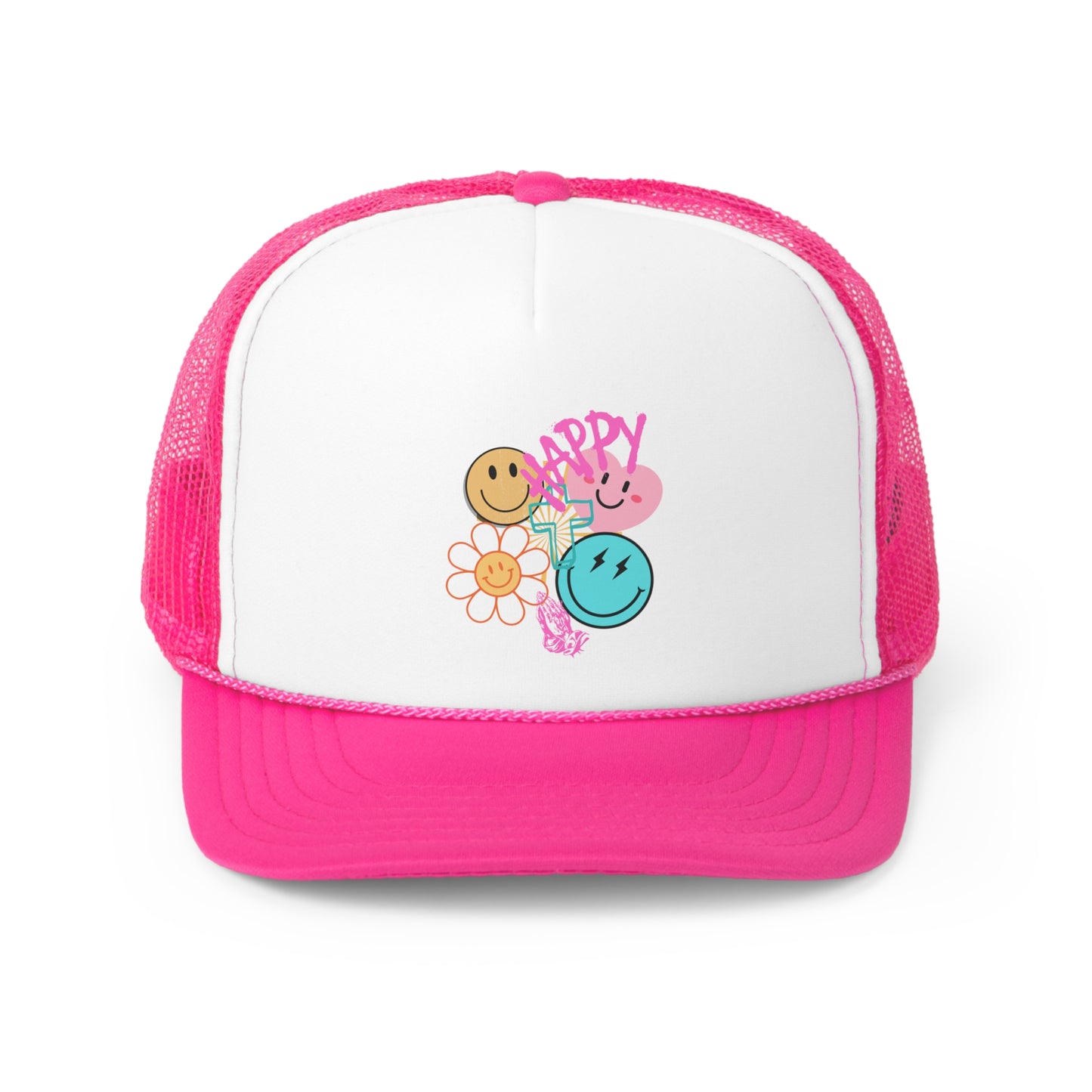 Happy Trucker Cap