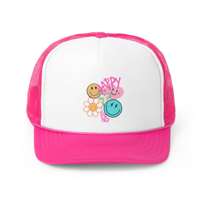 Happy Trucker Cap