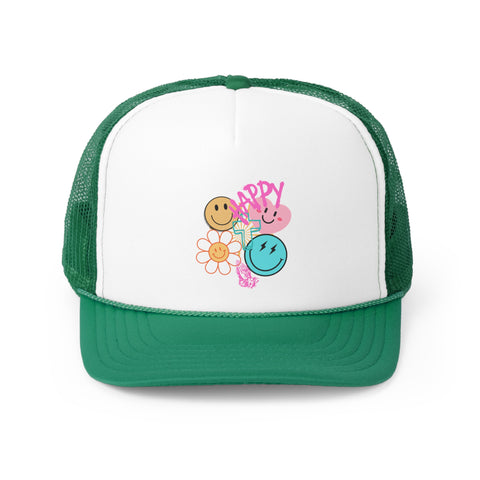 Happy Trucker Cap
