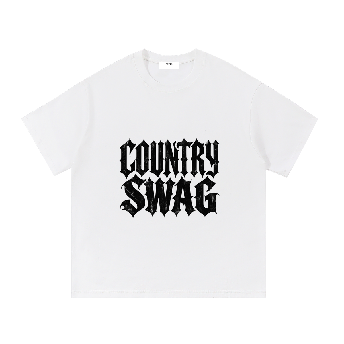 COUNTRY SWAG Essential Cotton T-Shirt