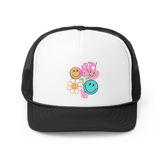 Happy Trucker Cap