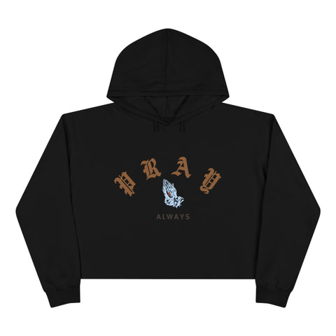 Pray Always Crop Hoodie