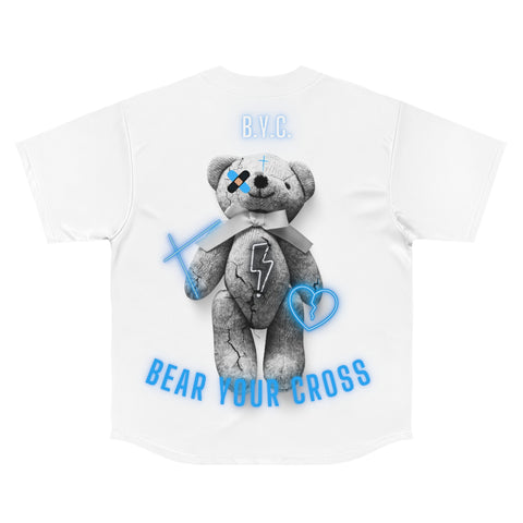 Bear Your Cross Baseball Jersey (Poly Matching Set)