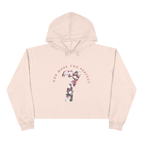 From God Made You Perfect Crop Hoodie