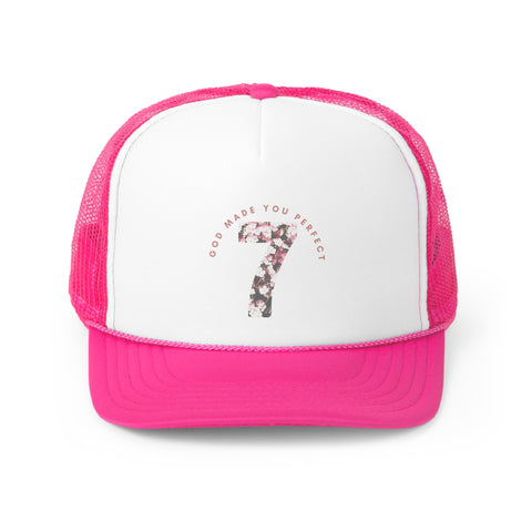 God Made You Perfect Trucker Cap