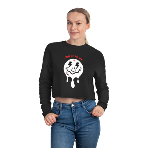 Come As You Are Cropped Crewneck